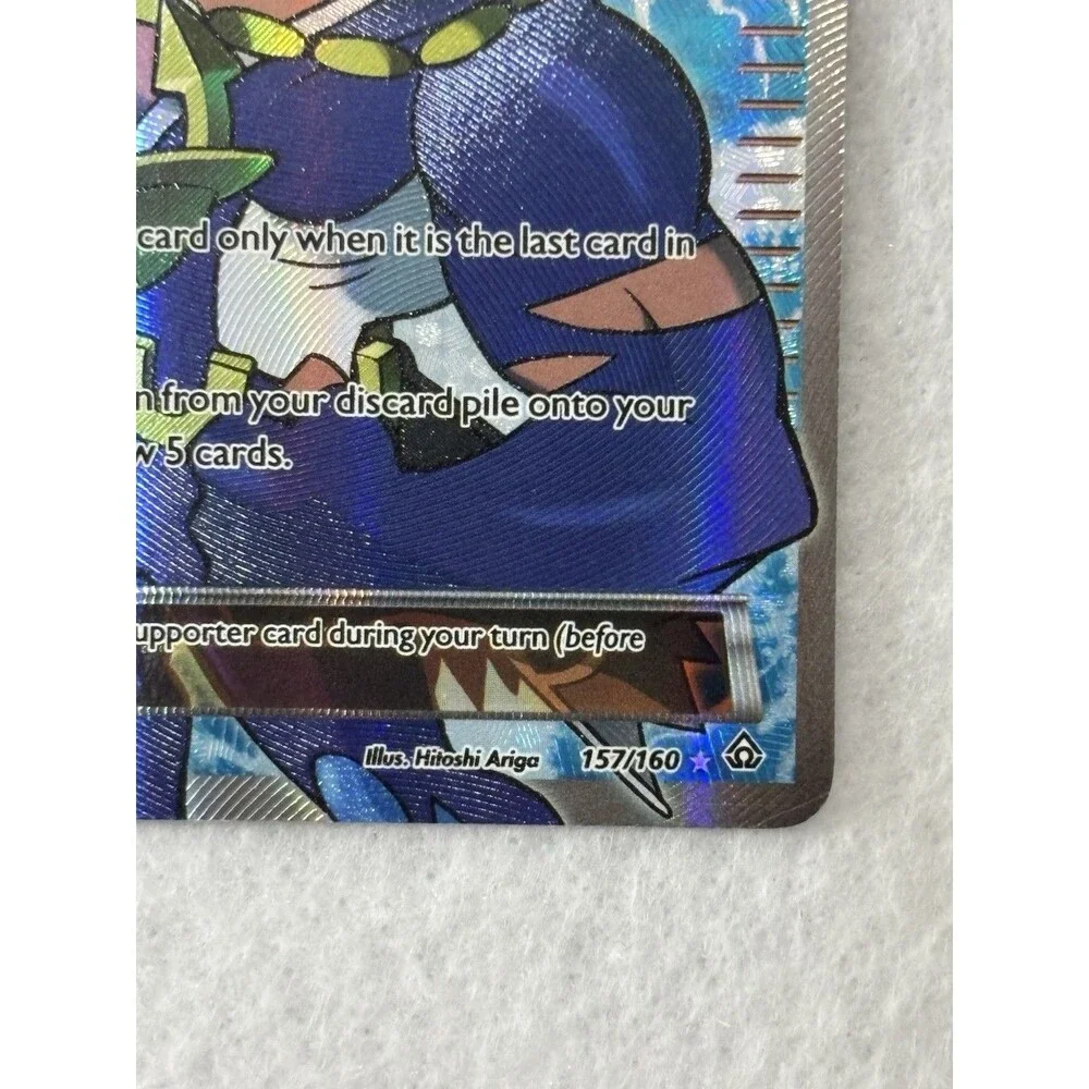Pokemon Full Art Trainer Lot Teammates 160/160 & Archie’s Ace 157/160 Holo